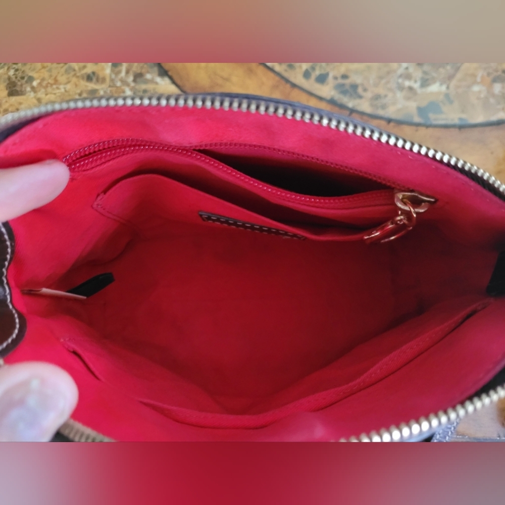 Dooney & Bourke Brown Crossbody Bag - Picture 6 of 10